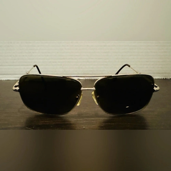 Toxic aviator sunglasses gold  embellished frames only, modern classic glasses - Picture 3 of 8